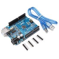 Arduino UNO R3 Klon USB Chip CH340 + USB Kablo Hediyeli