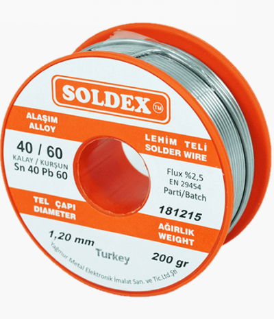 Soldex - 100gr Lehim Teli 0.75 mm 60/40